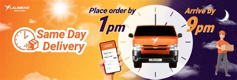 Lalamove's Same Day Delivery Service .